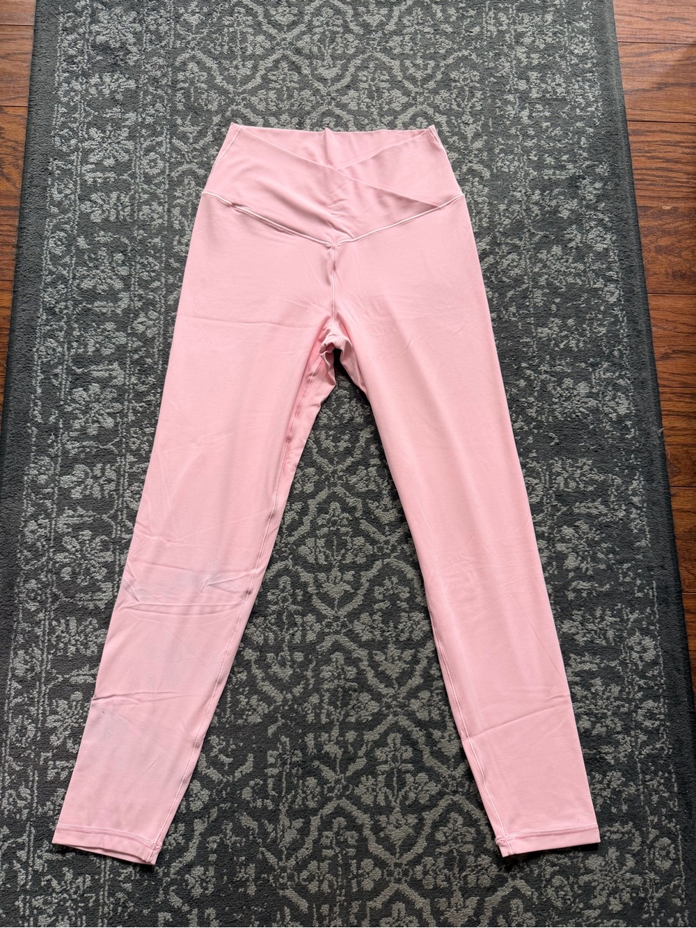 Offline by Aerie Club Pink High-Waist Crossover Legging